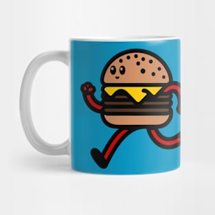 Running Burger Mug